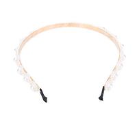 Sonew Bandeau de Perles, Accessoire de Cheveux Simple et Confortable pour Femmes et Filles, avec Décoration en Alliage Brillant, pour une Utilisation Quotidienne dans la Fête de (B)