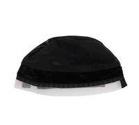 Sonew Bandeau Perruque avec Bonnet Filet, Doublure Ajustable (BLACK)
