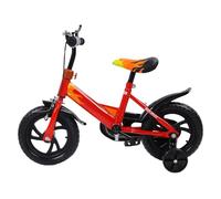 Sonew Béloche pour Enfants 12 Pouces avec Roues en Mousse et Cadre en Acier à Haut Carbone - Red Children Sports Bicycle avec Roues d'entraînement pour la sécurité et Le Confort des Tout-Petits
