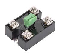 Sonew BERM State Relay Double Canal AC-DC Control SSR 24-480VAC 10A avec Haute conductivité et Conception Robuste (10A(BERM-SK10DA))