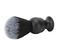 Sonew Blaireau de Rasage, Poils en Nylon Doux pour les Types de Barbe avec Poignée en Métal, Application Rapide de la Mousse à Raser pour une Utilisation en Salon de Famille et en