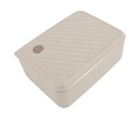 Sonew Boîte à Déjeuner Scellée en Acier Inoxydable 304, Récipient de Préparation des Aliments - 1200 Ml, Boîte de Rangement de Repas Rectangulaire à l'épreuve pour le Bureau, la Salle de Sport et