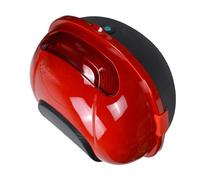 Sonew Boîte Arrière de Moto de Grande capacité, Stockage d'impact pour Scooter, Installation Facile, Ajustement Universel, Blanc (Wine Red)