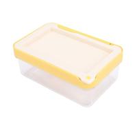 Sonew Boîte de Rangement pour Coupeur avec Couvercle, Récipient Hermétique en Plastique PP pour Réfrigérateur de Cuisine, Conservation de la Fraîcheur, Intégrée, Conception Permettant d'économiser de