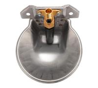 Sonew Bol de Bulletins d'eau de Mouton Automatique avec Interrupteur Tactile à Soupape, Creux d'eau de Ferme en Acier Inoxydable pour Les Chèvres et Le Bétail, Facile à Nettoyer et à Installer