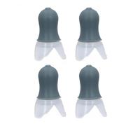 Sonew Bouchons D'oreilles pour Avion, Bouchons D'oreilles Antibruit pour le Vol avec Micro-orifices D'aération et Conception Creuse, en Silicone Souple Hypoallergénique pour Soula (M)