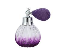 Sonew Bouteille De Parfum Vide Vintage En Verre - Atomiseur Rechargeable Rétro, Vaporisateur 90 Ml