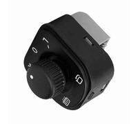 Sonew Bouton de Réglage du Commutateur de Commande de Miroir pour MK5 MK6, Remplacement ABS Premium