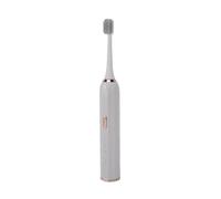Sonew Brosse à Dents Électrique Sonique Adulte, Brosse à Dents Rechargeable 3 Modes Minuteur Intelligent Batterie 30 Jours Charge Rapide Type C Tête Souple Arrondie Manche Lavable for (WHITE)