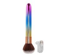 Sonew Brosse de Maquillage électrique à Poils Doux et Pelucheux - Rechargeable, Imperméable avec Fréquence Réglable pour Cosmétique