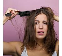 Sonew Brosse de Nettoyage de Barbier, Tondeuse à Cheveux Professionnelle, Brosse de Coiffure Durable pour Salons de Coiffure, Plastique Laine Douce 14.5cm (BLACK)