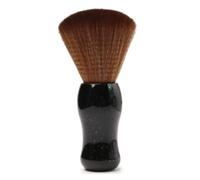 Sonew Brosse Plumeau pour le Cou, Brosse Professionnelle de Nettoyage des Cheveux à Poils Doux pour Coiffer et Démêler, avec Poignée Antidérapante, pour Salon de Coiffure à Domici (Gourde Ciel
