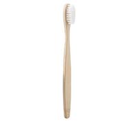 Sonew Brosses à Dents en Bambou, Nettoyage Doux, pour Adultes et Enfants, Ensemble de 50 Brosses à Dents Infusées au Charbon de Bois avec Poignée Ergonomique (WHITE)