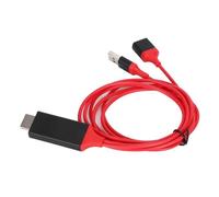 Sonew Câble adaptateur 1080P Téléphone portable vers TV 1080P universel HDMI HDTV pour câble adaptateur AV pour tablette de