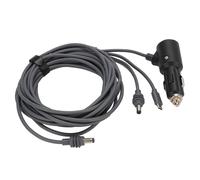 Sonew Câble d'alimentation 3 Pouces - Rallonge USB C/Cigarette/DC Mâle Résistante à la Pluie pour Antenne Disque - Câble d'alimentation 12V à 20V DC avec Support 5A - Compatible avec Winegard