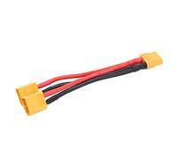 Sonew Câble de Connecteur de Batterie Parallèle XT60 1 Femme à 2 Séparateur Mâle Y avec Fil de Silicone pour Les Batteries RC - Mini et Adaptateur Portable pour Les Voitures Modèles, Les Avions et