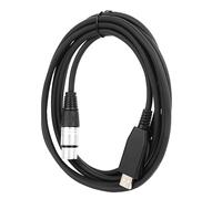 Sonew Câble de Connexion USB vers XLR Femelle, Cordon d'enregistrement pour Microphone avec Blindage Efficace, Longueur 3 Mètres