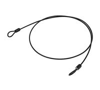 Sonew Câble de Verrouillage de Bicyclette Câble de Verrouillage, Câble en Acier Inoxydable de 39,4 Pouces Avec Extrémités Bouclées, Câble de Sécurité pour Protéger Vos Différentes Tailles de Sacs