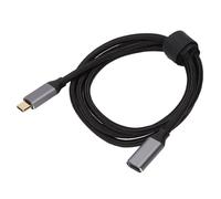 Sonew Câble d'extension USB C Polyvalent 4K 100W PD 5A Mâle à Femelle, Cordon d'extension de Type C pour une connectivité Transparente (1m)