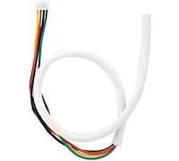 Sonew Câble Électrique À 4 Conducteurs de 30 M pour Système D'interphone Vidéo - Centre de Câble Large en Cuivre (Blanc)