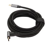 Sonew Câble USB C Forme L à 90 Degrés - Affichage 4K 60Hz & PD100W Charge Rapide - Trade en Nylon USB C 3.2 Gen2 Ralpe (300 cm)
