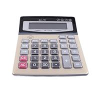Sonew Calculatrice de Bureau, Grand écran à 12 Chiffres, Lecture Vocale, Conception Compacte, Gros Boutons, Idéale pour l'école, Le Bureau, Les Affaires et la Famille