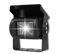 Sonew Caméra de Recul, Caméra de Recul sans Fil avec Vue Arrière de Voiture sans Fil avec 24 Lumières Del, Vision Nocturne Infrarouge + IP66 Étanche