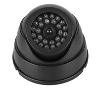 Sonew Caméra de sécurité factice, caméra dôme de Surveillance CCTV de sécurité simulée avec 30 LED IR LED