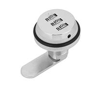 Sonew Camlock en Alliage de Zinc avec Mot de Passe à Trois Chiffres pour Tiroir et Armoire - Solution de sécurité sans clé (SILVER)