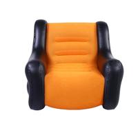 Sonew Canapé Gonflable Simple avec Accoudoirs - Canapé Gonflable floqué en PVC de qualité Supérieure pour Utilisation Intérieure et Extérieure, Camping, Patio, Mobilier de Salon Portable