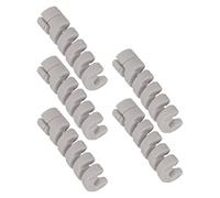 Sonew CANSUCC 5PCS Caoutage de Frein Câble de Frein - Cadre de Conception en Spirale Enveloppe de Protection pour Levier de Vitesses et Le Boîtier de Câble de - Noir (Gray)
