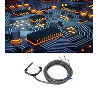 Sonew Capteur de Commutation Photoélectrique R4M1, Boîtier Ignifuge ABS IP65, Type à Réflexion Spéculaire, avec Indicateur D'action LED Rouge, pour Détection D'objets Opaques, (DC12-24V 500mm)