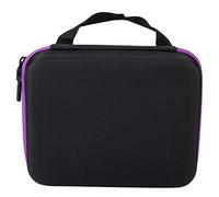 Sonew Case de Transport D'huile Essentielle, Contient 30 Bouteilles, Aromathérapie Organisateur du Porte-Huile Essentielle (Purple)