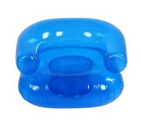 Sonew Chaise Longue Gonflable en PVC Souple de qualité Supérieure, canapé Gonflable pour Chambre à Coucher, Salon, Couloir, Balcon, Sièges Confortables Portables (Blue)