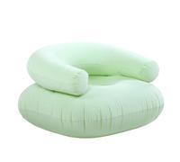 Sonew Chaise Longue Gonflable Gonflable en PVC, canapé Portable floqué, Conception en Forme de U pour Sièges de Balcon (Vert Menthe)