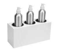 Sonew Chauffe-huiles électriques, Thermostat Réglable, Minuteur, Diffuseur D'huiles Essentielles Portable en Métal et Plastique avec 3 flacons. (Prise UE)