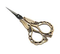 Sonew Ciseaux à Broder Rétro en Acier Inoxydable avec Pointe Pointue pour Couper dans l'artisanat, la Couture et l'art (Bronze)