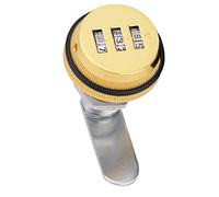 Sonew Classeur Mot de Passe Serrure à Came Combinaison 3 Chiffres Antivol en Alliage de Zinc Durable sécurisé pour Tiroir Casier Boîte aux Lettres Gymnase (30MM)