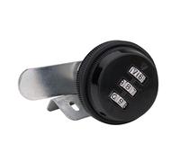 Sonew Classeur Mot de Passe Serrure à Came Combinaison 3 Chiffres Antivol en Alliage de Zinc Durable sécurisé pour Tiroir Casier Boîte aux Lettres Gymnase (30MM)