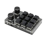 Sonew Clavier de Jeu Mécanique - 9 Touches, Double Mode, Clavier OSU Programmable avec Boutons pour Les Jeux et Le Bureau