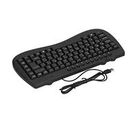Sonew Clavier USB 87 Touches avec Design Ergonomique pour Une Utilisation Générale, de Jeu, Arabe et Anglais | pour la Maison et Le Bureau (Arabe)