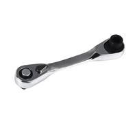 Sonew Clé à Cliquet à Double Tête Haute Résistance avec Douille à 72 Dents pour les Réparations