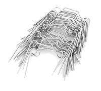 Sonew Clips de Vitrage de Serre en Acier Inoxydable Premium 50pcs - Boucle de Ressort Compacte et Légère pour Une Installation Facile et Anti-Corrosion dans Les Serres