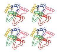 Sonew Clips Métalliques à Empreinte Mignonne, 100 Pièces, avec Processus de Placage, pour le Scrapbooking et la Fabrication de Cartes