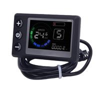 Sonew Compteur électrique à écran LCD S869 - Panneau de Commande pour Vélos et Scooters électriques avec compatibilité 24 V/36 V/48
