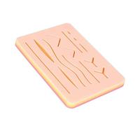 Sonew Coussin de Pratique de Suture à 3 Couches en Silicone de qualité Alimentaire, Modèle de Peau d'entraînement à Haute Simulation pour étudiants et Enseignants