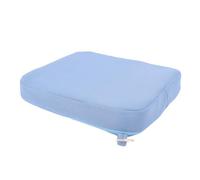 Sonew Coussin de Siège de Douche Respirant et Confortable, Housse Amovible et Lavable, Coussin de Siège de Baignoire pour Douche, Personnes âgées, élastomère Thermoplastique PP 6 X (Blue)