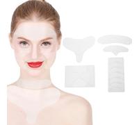 Sonew Coussinets Anti-Rides pour la Poitrine, Patchs Anti-Rides du Visage Silicone réutilisable Anti-Rides pour Les Yeux, Le Front, Le Cou, Les Coussins de Poitrine, traite Les Cicatrices, Les Rides