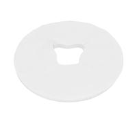 Sonew Couvre-visages Jetables pour Massage, 100 Pièces, Non-tissés Doux et Respirants, Absorption D'eau, Doux pour la Peau et Confortable (Blanc 29 * 29cm)