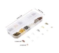 Sonew crochets de fermoir Accessoires de bricolage fabrication de bijoux fermoir mousqueton crochets pour collier Bracelet chaîne